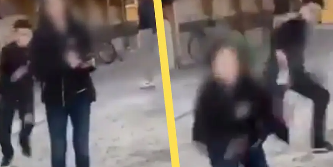Norsko: Muslimský gang napadl na nádraží ženu, nadávali jí do rasistky (video)