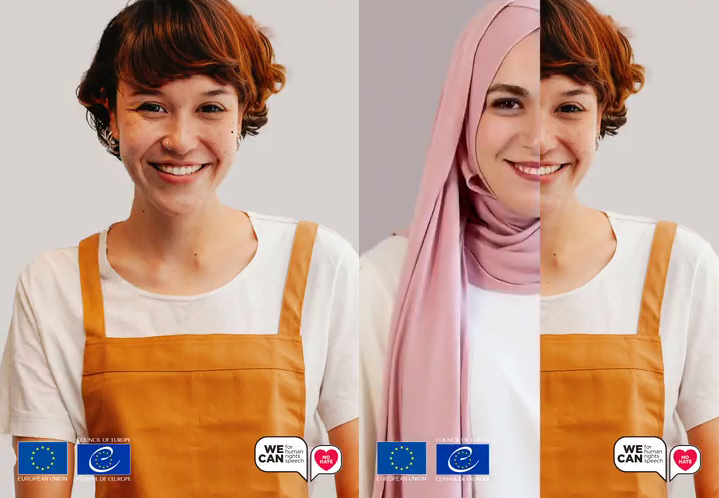 Proislámská agitka EU pokračuje, nyní propagují hidžáb (video)