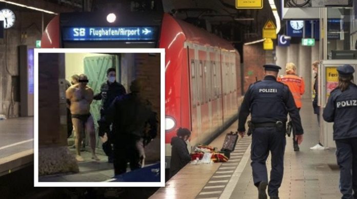 Německo: Údajně psychicky nemocný Egypťan hodil Afghánce pod vlak, ten přišel o nohu