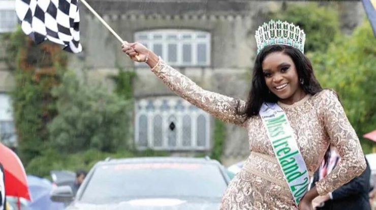 Miss Irsko je bývalá žadatelka o azyl z Afriky
