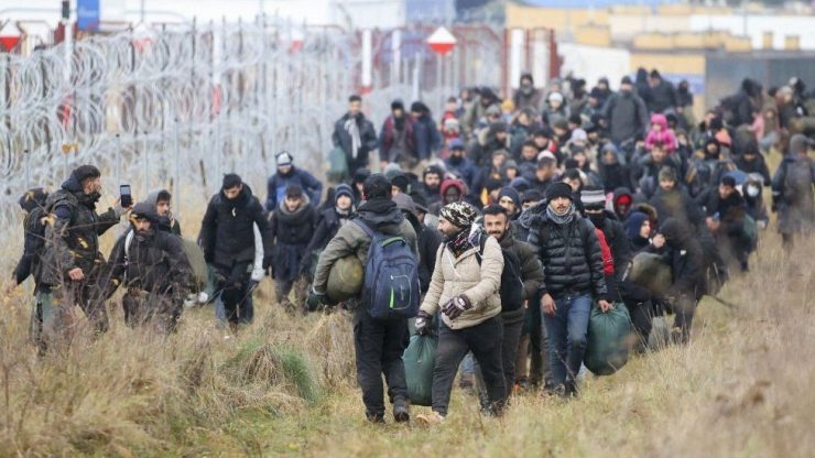V loňském roce se pokusilo překročit bělorusko-polské hranice 40 000 ilegálů