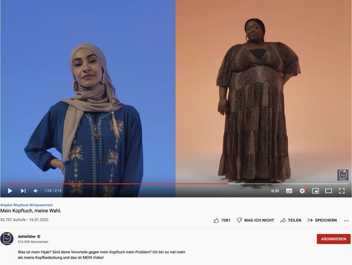 Německá veřejnoprávní televize propaguje hidžáb (video)