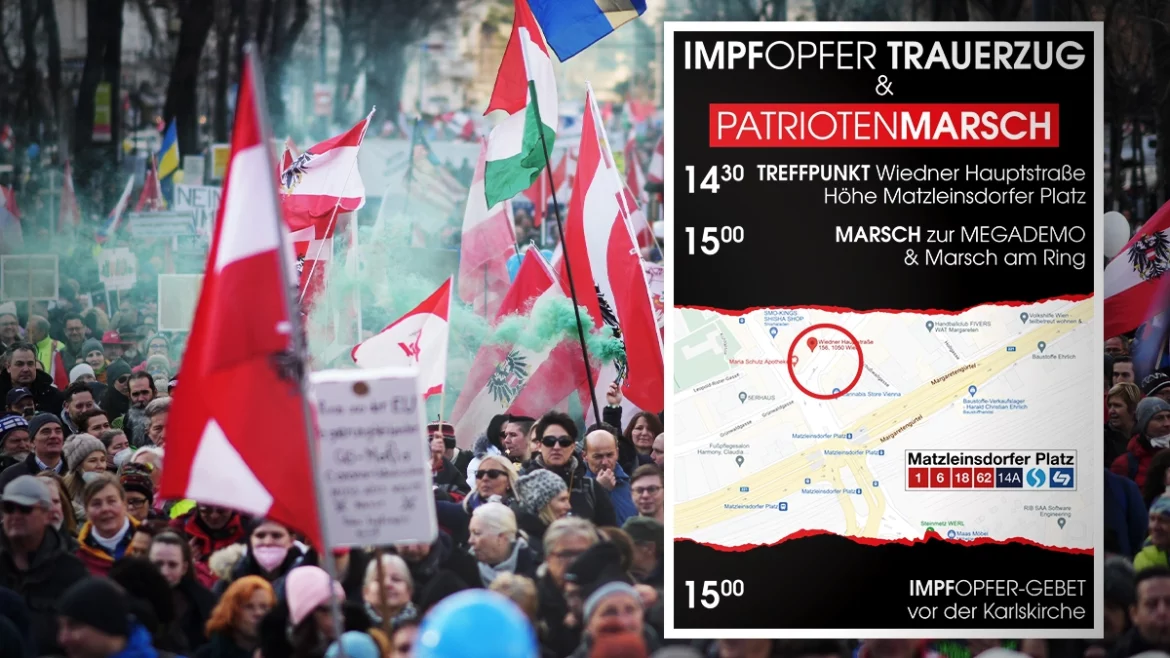 Ve Vídni dnes proběhne velká demonstrace, organizátoři si berou příklad z Prahy a Paříže5 (19)