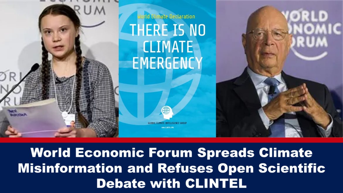Světové ekonomické fórum šíří dezinformace o klimatu a odmítá otevřenou vědeckou debatu4.9 (7)