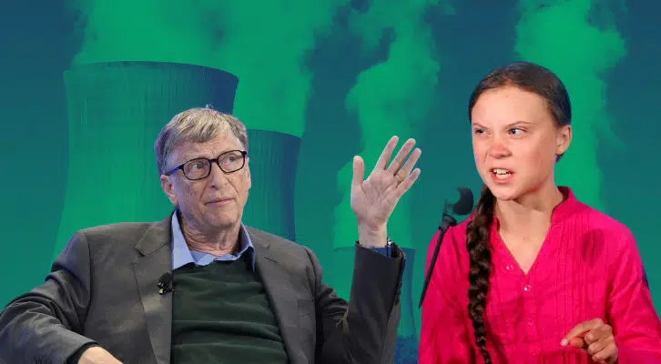 Greta obhajuje jaderné elektrárny – zřejmě na popud Billa Gatese