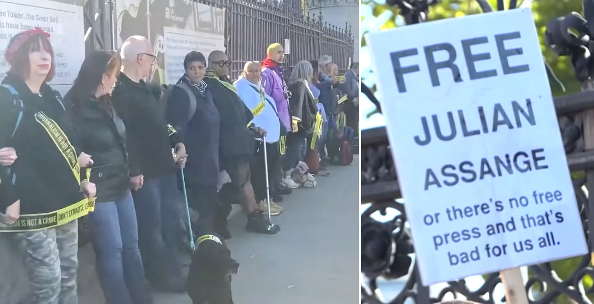 Austrálie: Tisíce lidí demonstrovaly za Assangeovo propuštění (video)