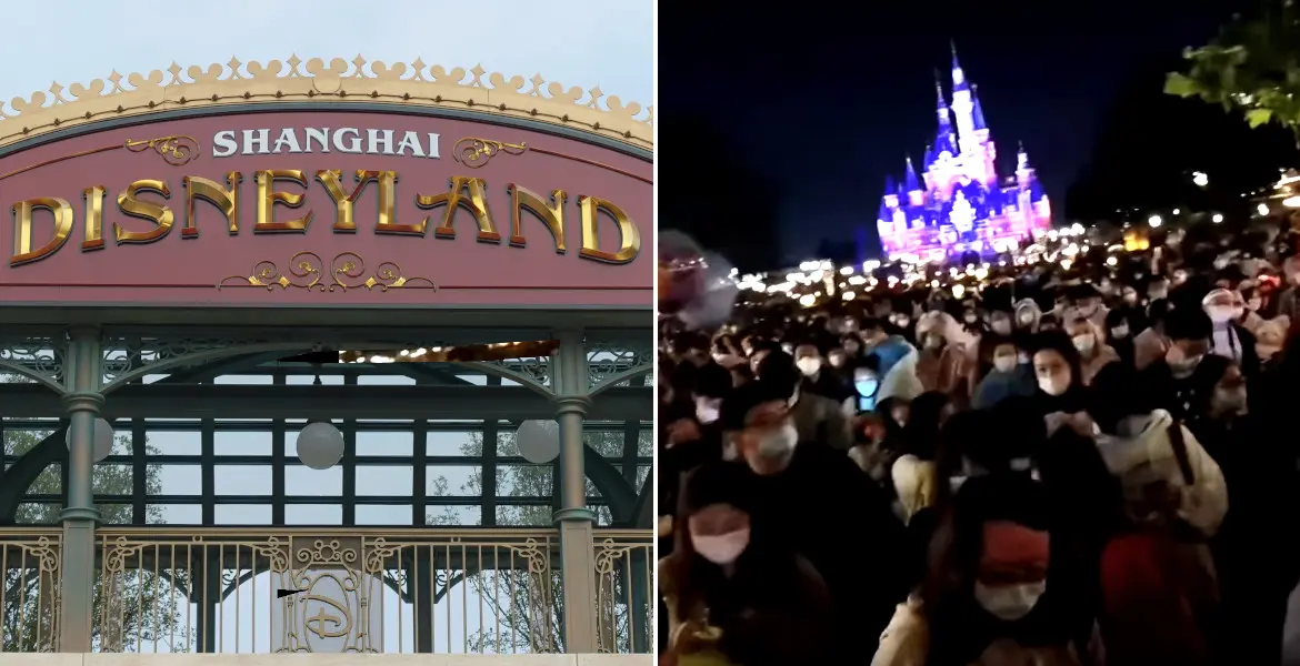V Číně pokračuje šílená covidová politika, v pondělí zavřeli spoustu lidí v čínském Disneylandu5 (8)