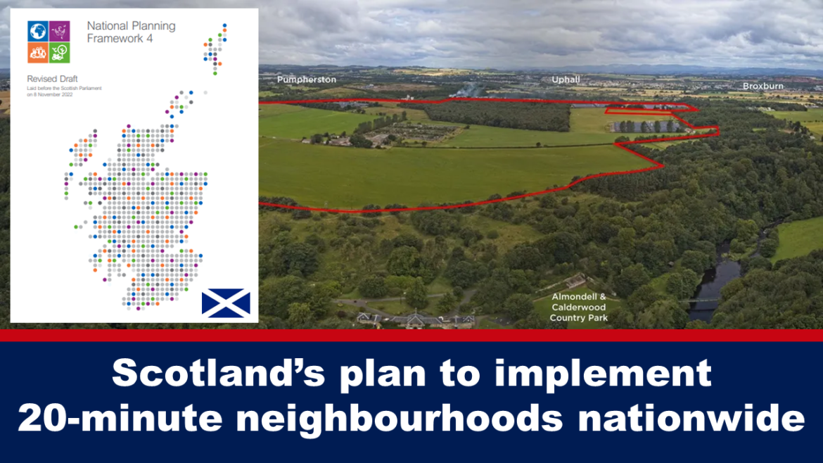 Skotský plán: Zavedení 20minutových čtvrtí po celé zemi