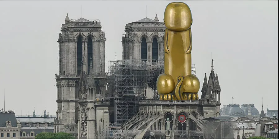 Macronova 70letá manželka trvala na vskutku bizarní rekonstrukci Notre Dame
