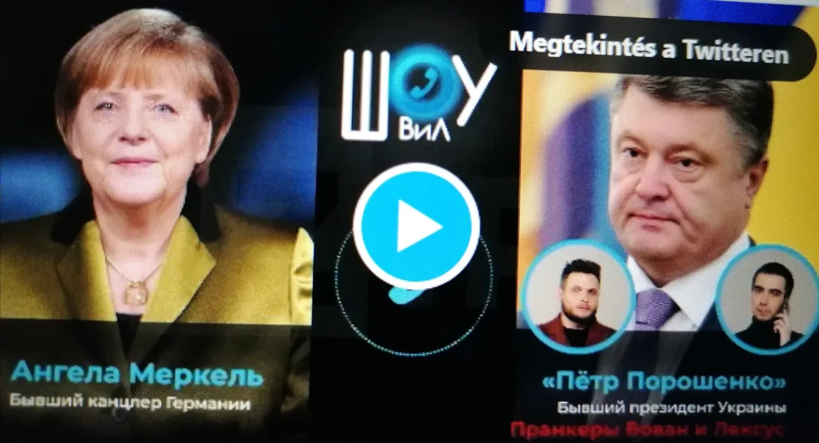 Merkelová se nechala napálit ruskými vtipálky, přiznala jim, že Minské dohody sloužily pouze k vyzbrojení Ukrajiny (audio)