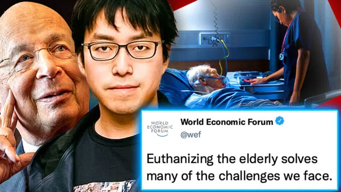 Ekonom WEF: Naší morální povinností je donutit seniory k sebevraždě (video)
