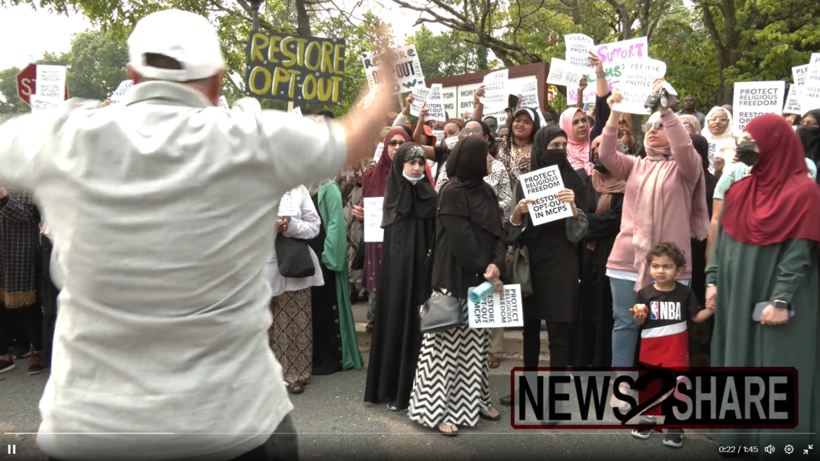 USA – Maryland: Protest muslimů proti LGBTQI agendě na školách (video)