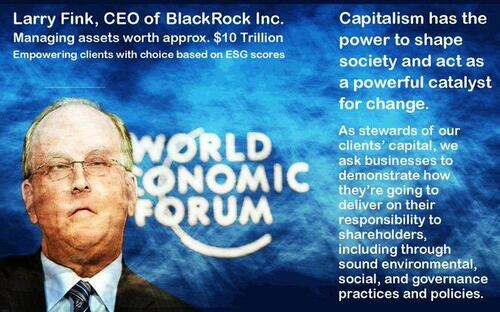 Generální ředitel společnosti BlackRock v Davosu: Musíte si změnu vynutit, v BlackRocku si také vynucujeme chování (video)