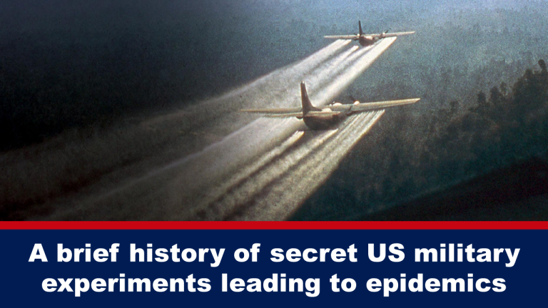 Stručná historie tajných amerických vojenských experimentů, které vedly k epidemiím (video)