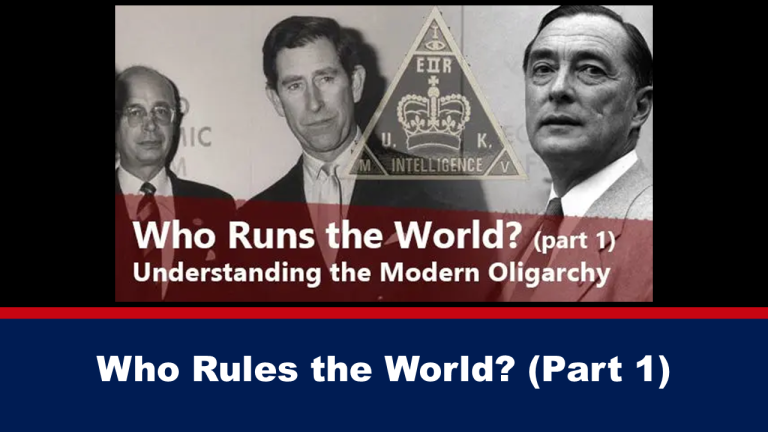 Kdo vládne světu? (1. část + video)