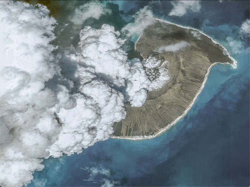 Výbuch sopky Tonga by mohl způsobit dočasné oteplení planety