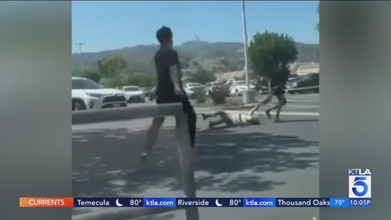 Los Angeles: Lupič táhne ženu po zemi při krádeži kabelky (video)