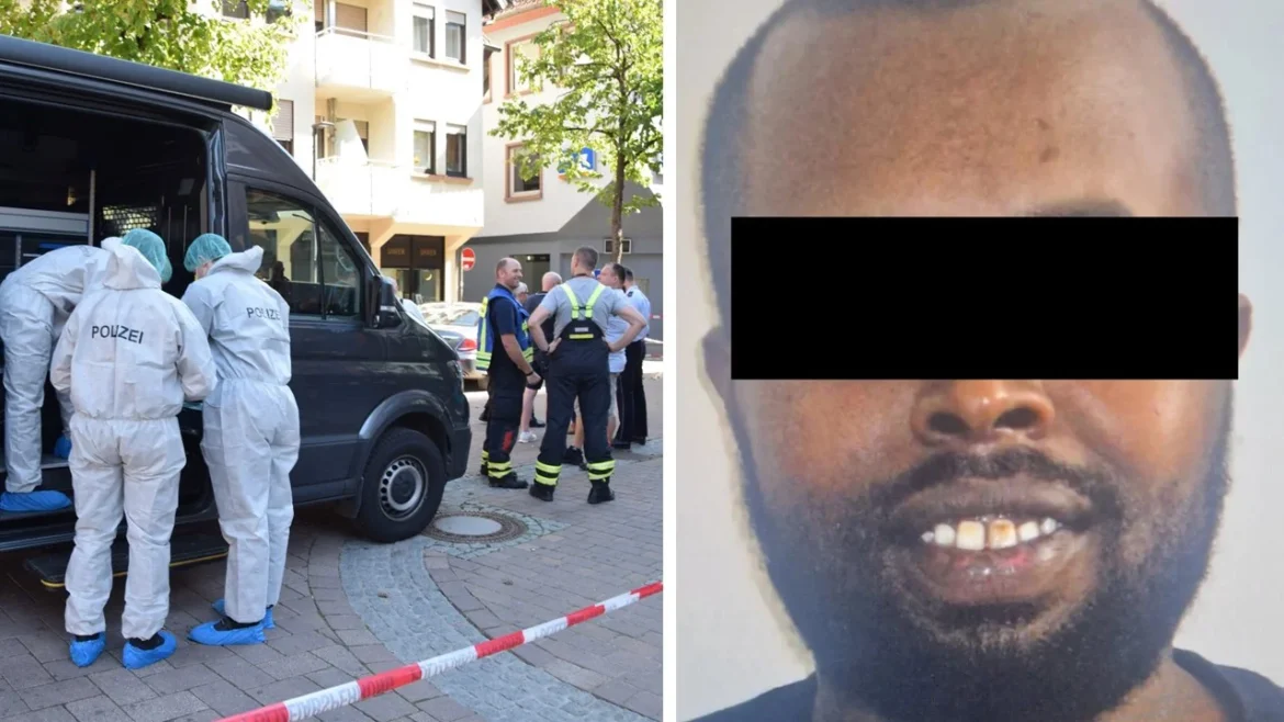 Německo: Údajně psychicky nemocný Afričan Ahmad zabil mačetou náhodnou oběť5 (20)