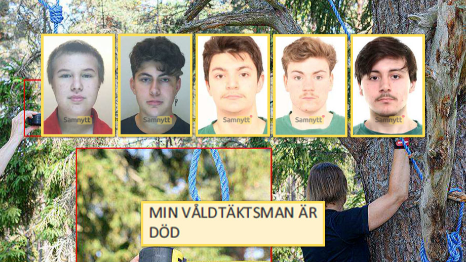 14letá Švédka spolu se svými kamarády oběsila arabského taxikáře, který ji znásilnil, nyní padl rozsudek za vraždu