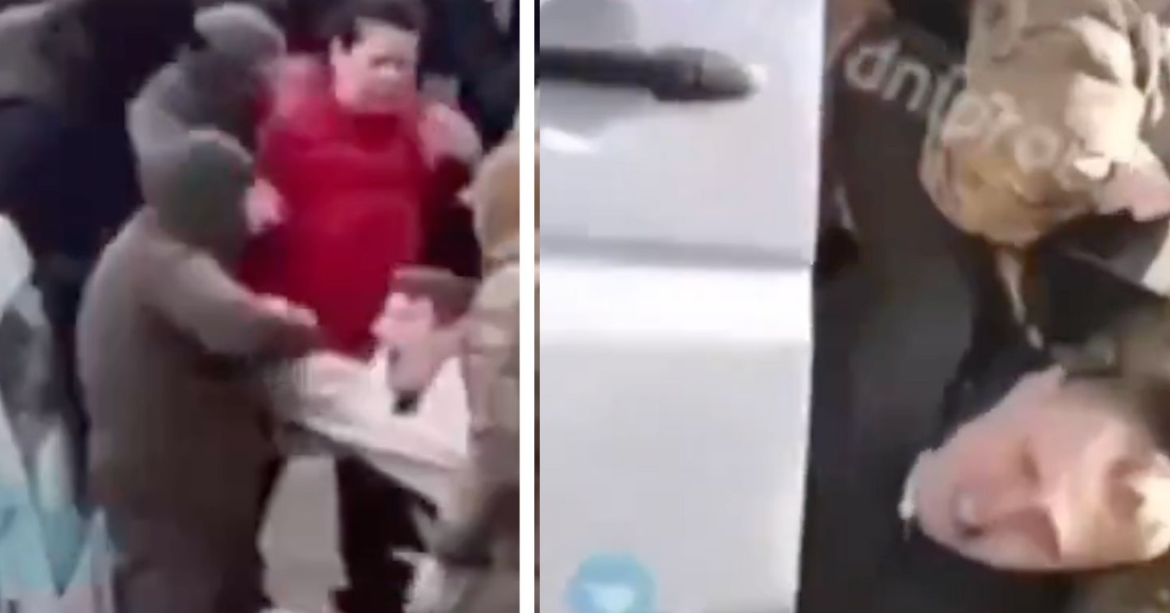 Odvody jsou stále násilnější: Lovy odpůrců války v ukrajinských ulicích pokračují (videa)5 (22)