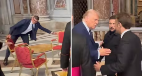 Co skutečně řekl Trump Macronovi, když ho ve Vatikánu ponížil?5 (12)