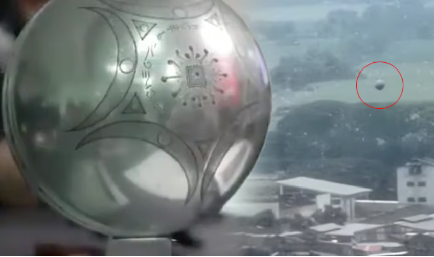 Záhadná kovová koule nad Kolumbií mate vědce (video)4.7 (20)