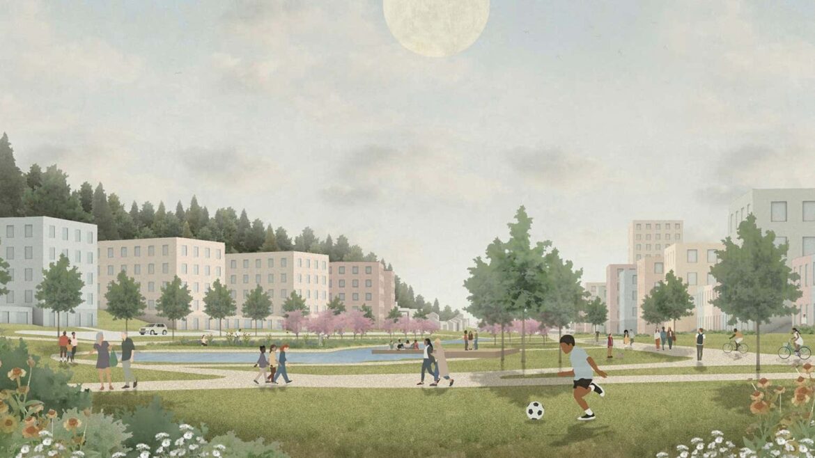 V muslimském ghettu ve Stockholmu se staví domy, kde mají společně bydlet Švédové a současní obyvatelé čtvrti4.9 (18)