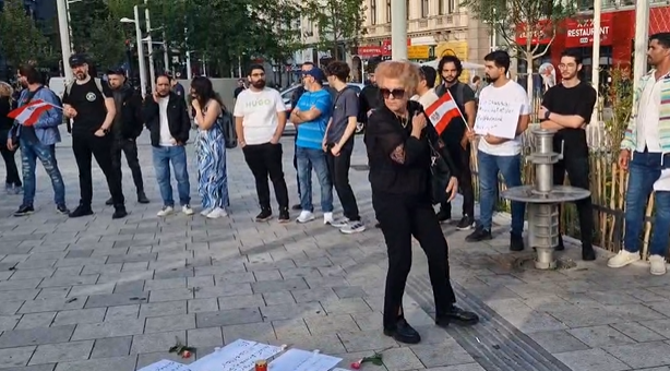 Problémy Sýrie se dostaly až do Vídně: Syrští sunnité narušili demonstraci Drúzů a Kurdů5 (10)