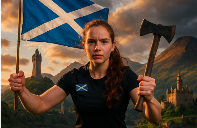 Skotsko: 14letá dívka byla zatčena za to, že migrantovi, který ji napadl, vyhrožovala nožem a sekerou (video)5 (30)