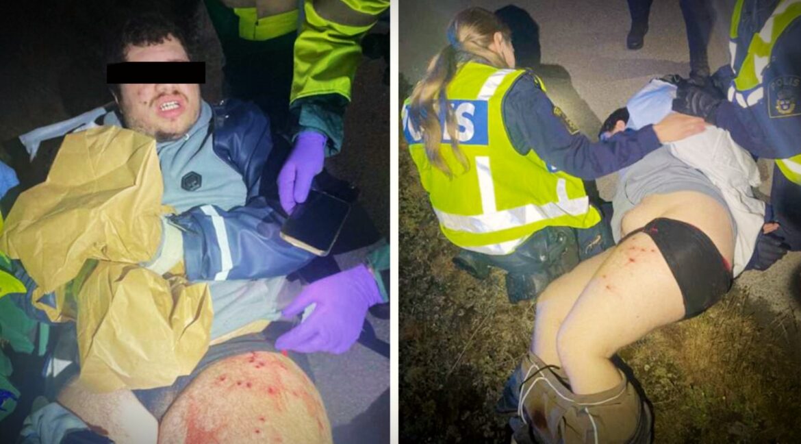 Mohammad zaútočil na dům švédské rodiny, postřelili ho brokovnicí