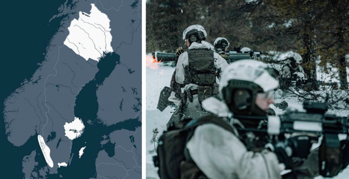 Ve Švédsku zmapovali města, která se stanou bojištěm v příští válce