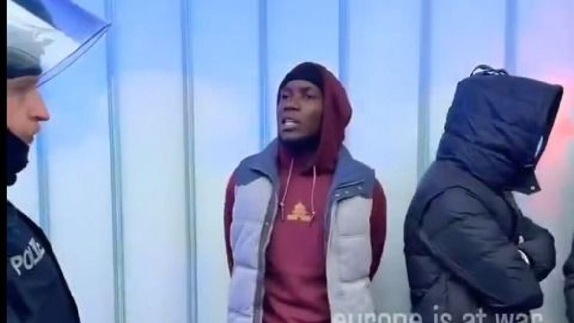 Zatčený černoch k německému policistovi: „Nikdo vás nezachrání, my to tu ovládneme!“ (video)