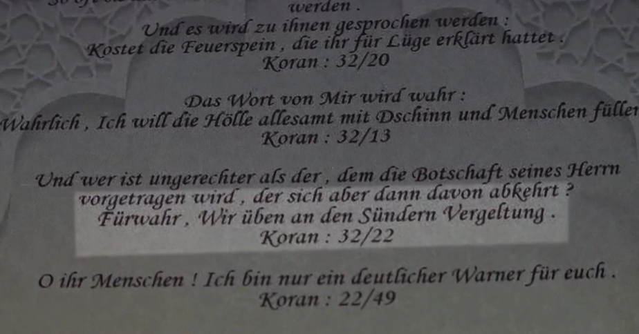 Německo: Muslimové házejí letáky s výhrůžkami nevěřícím do poštovních schránek občanů v Bochumi5 (15)
