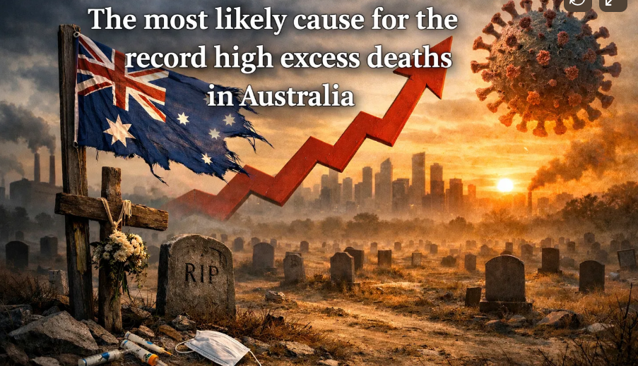 Steve Kirsch: Nadměrná úmrtí v Austrálii nelze vysvětlit ničím jiným než „Covid vakcínami“4.7 (13)