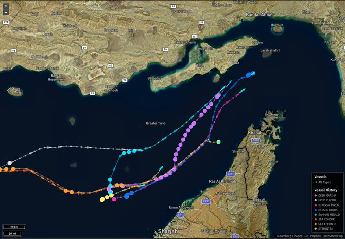 Bude válka pokračovat? USA se zaměřují na lodě napojené na Írán po celém světě5 (4)