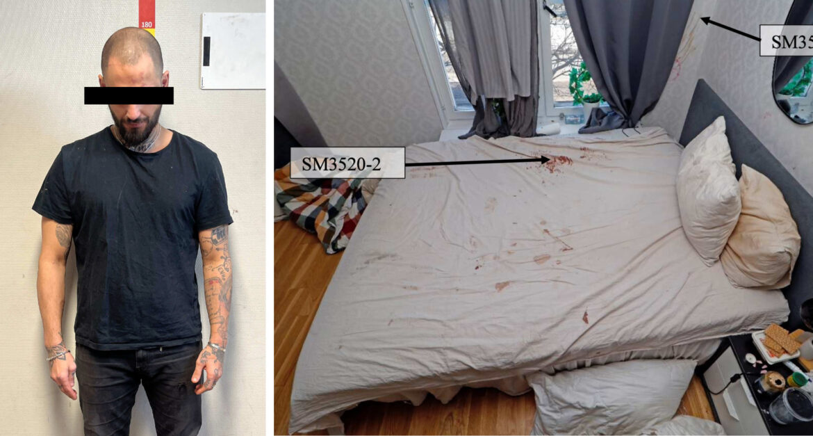 Arab vytetoval Švédce na tělo nápis „Jsem děvka,“ týral ji a nutil ji pít moč