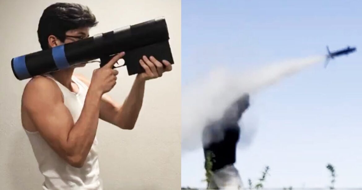 Teenager si na 3D tiskárně vytiskl raketový systém země-vzduch za méně než 100 dolarů (video)4.6 (14)