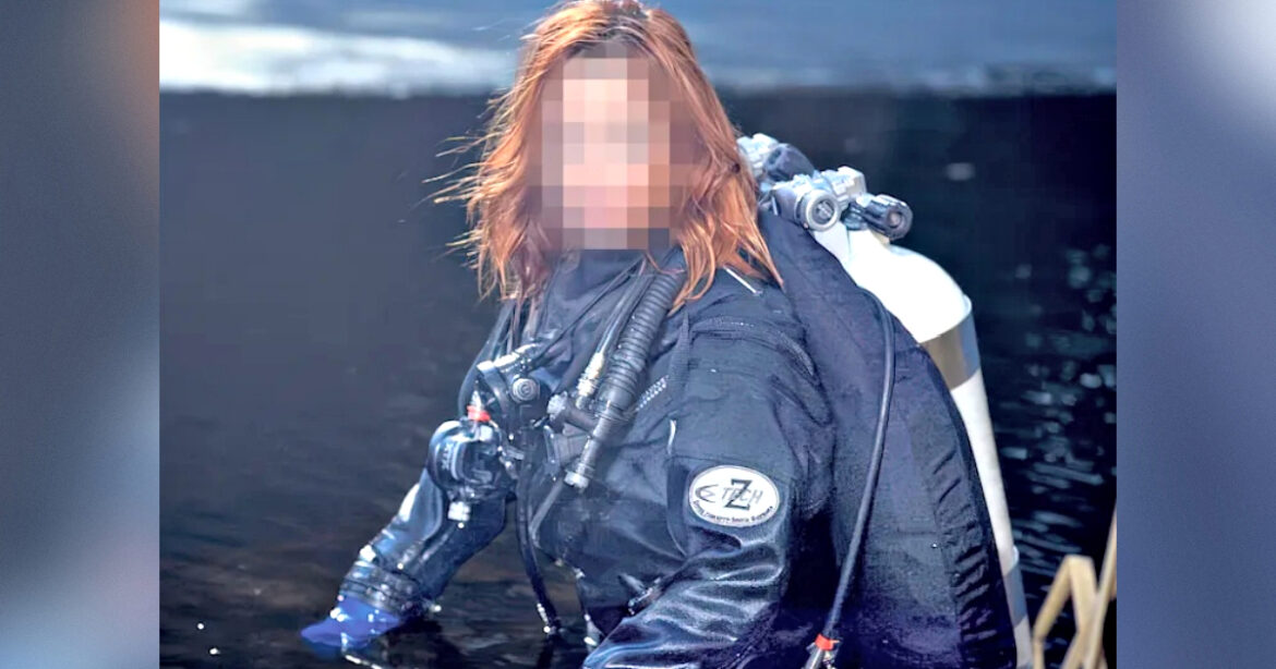 Tato Ukrajinka, bývalá erotická modelka, byla údajně členkou týmu potápěčů, kteří odpálili ropovod Nord Stream5 (6)