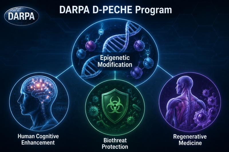 DARPA se zaměřuje na genetickou modifikaci pro zlepšení lidských kognitivních funkcí, ochranu před biohrozbami a regenerativní medicínu (video)4 (8)