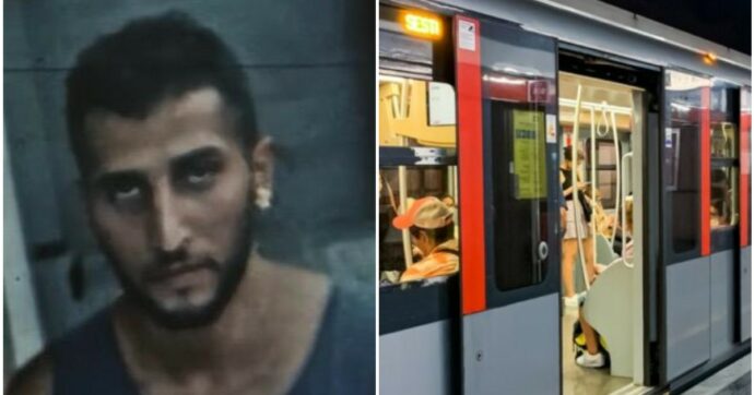Itálie: Alžířan napadl v milánském metru cizí ženu, protože se na něj špatně podívala a pořezal ji v obličeji
