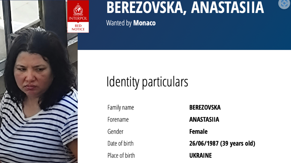 Interpol pátrá po Ukrajince, která v přestrojení za muže spáchala bombový útok v Monaku