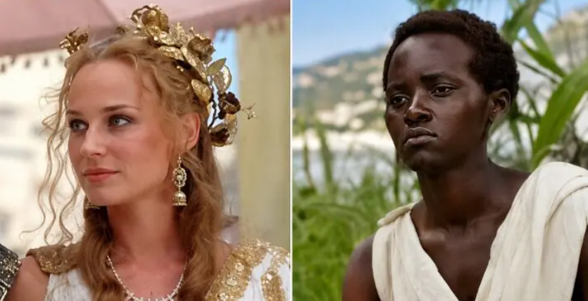 Příští týden bude premiéra filmu, ve kterém hraje Trójskou Helenu černoška