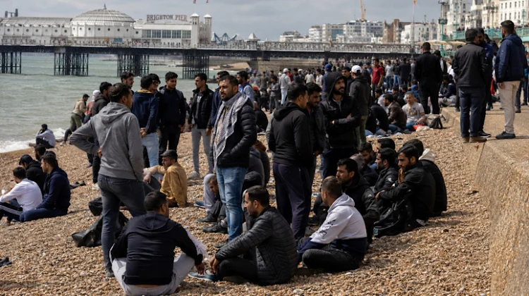 Slavná britská pláž se stala muslimským lovištěm: Týden uprchlíků se stal týdnem znásilnění5 (10)